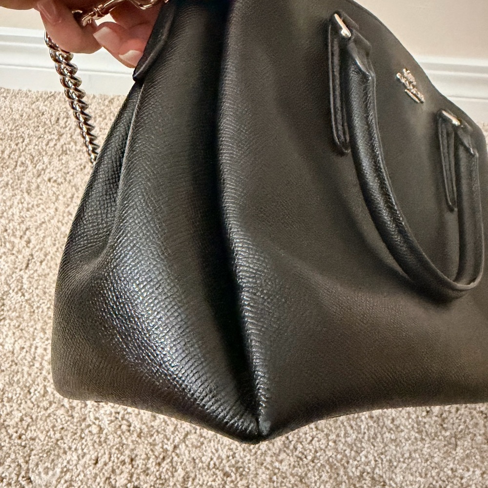 Coach Sage Carryall Satchel in Black Leather - Picture 7 of 10